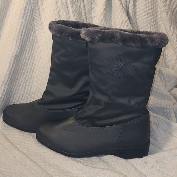 Judith Sport Shoes - Judith Sport SNOWFLAKE 2 Mid Calf Winter Boots 10M